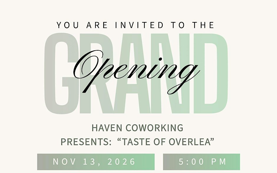 Grand Opening: Haven CoWorking