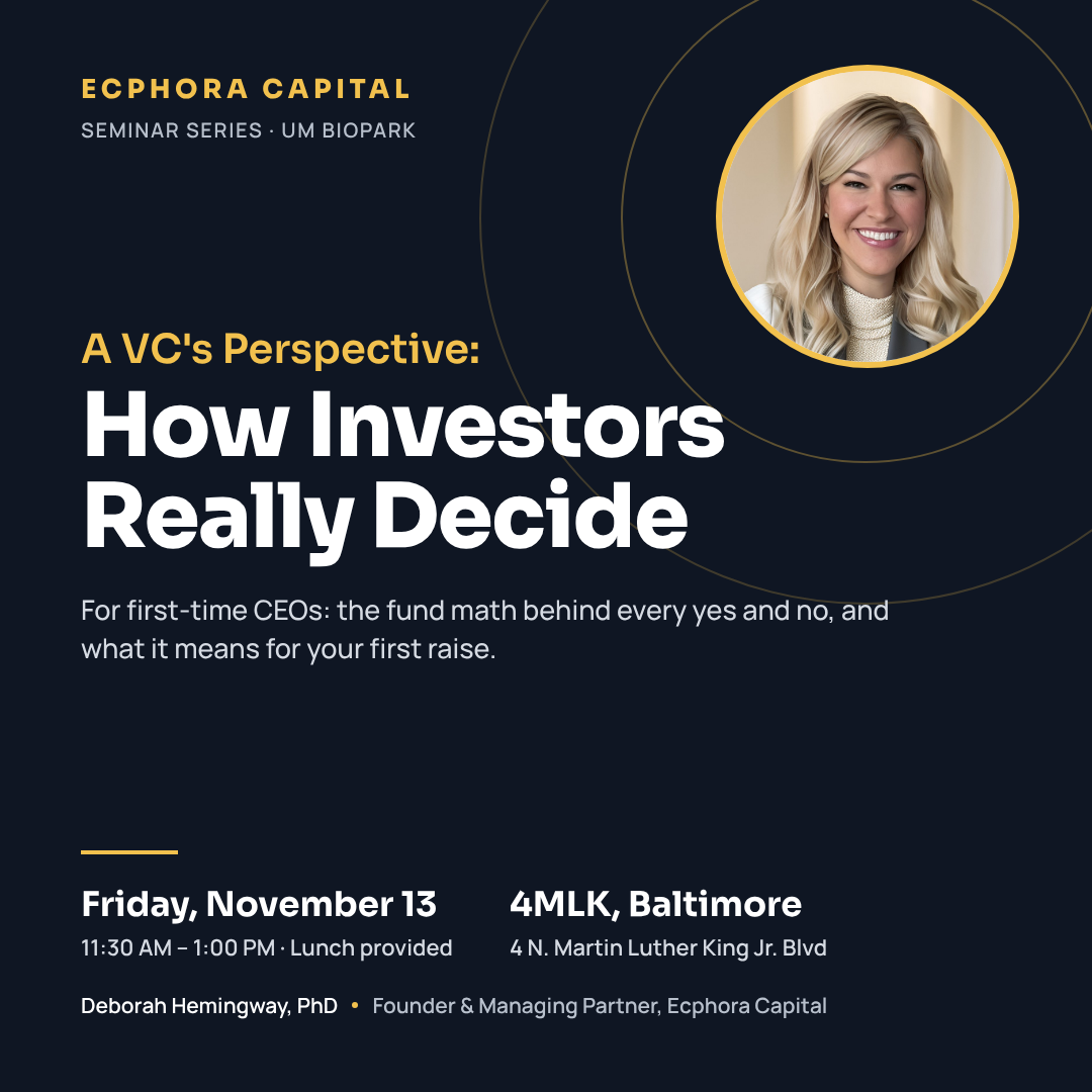 A VC's Perspective: How Investors Really Decide