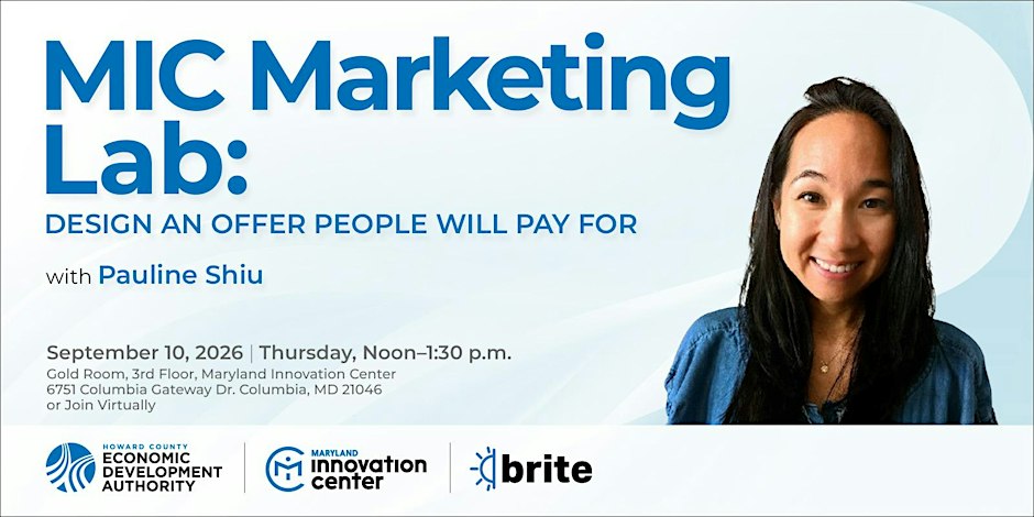 MIC Marketing Lab: Design an Offer People Will Pay For