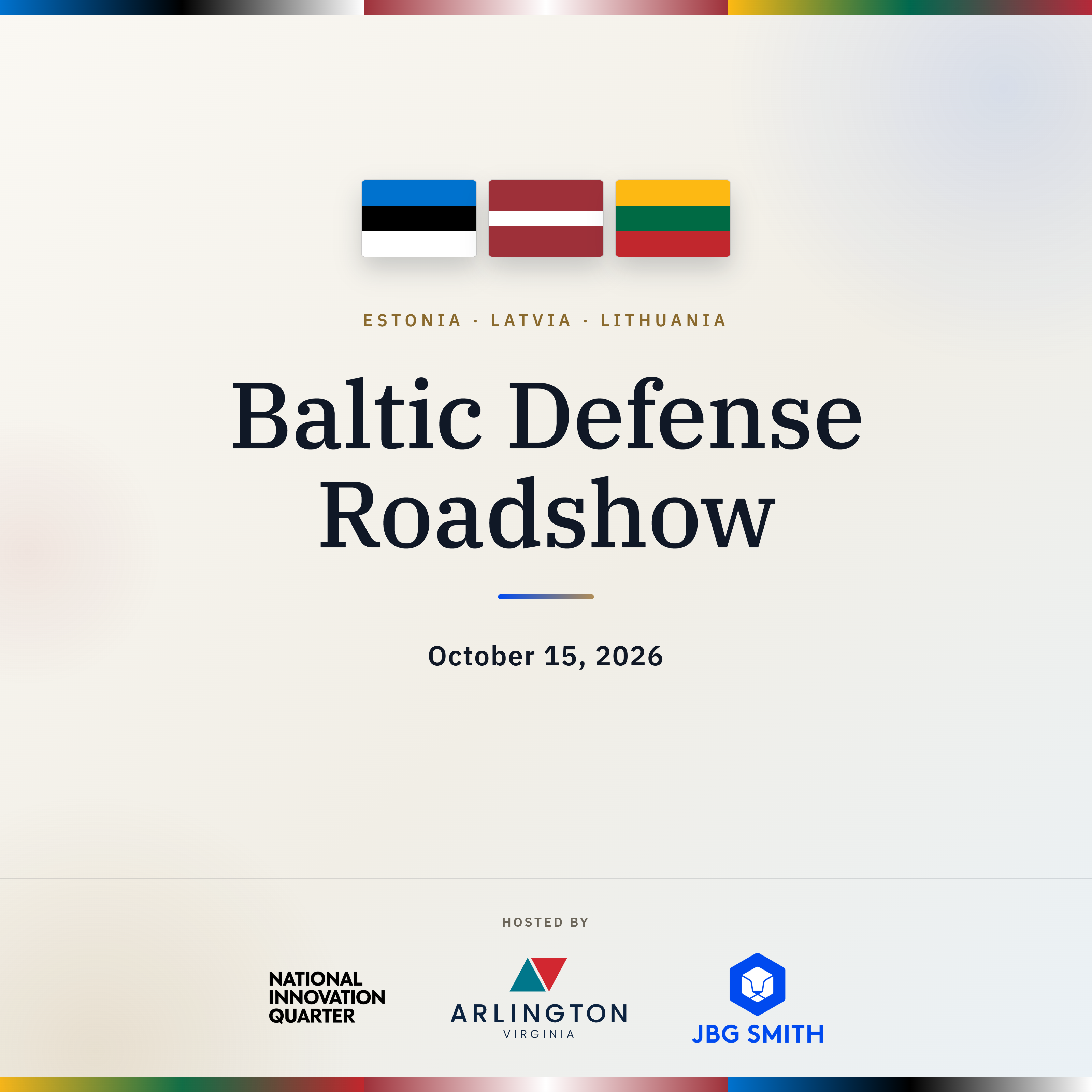 Baltic Defense Roadshow