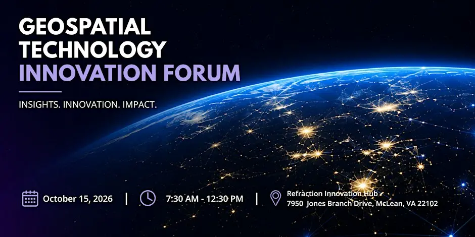 Fairfax County GEOSPATIAL Technology Innovation Forum